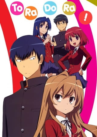 Toradora โทระโดระ ยัยตัวร้ายกับนายหน้าโหด ตอนที่ 1-25+OVA พากย์ไทย